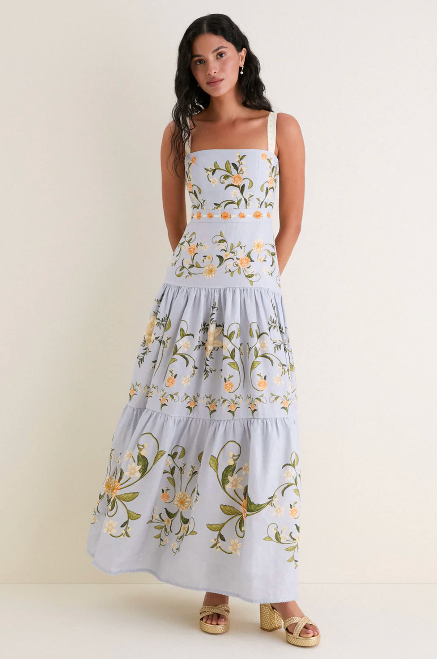 Agua by Agua Bendita Valle Lima Maxi Dress